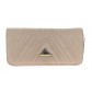 Wallet - Suede padded look.