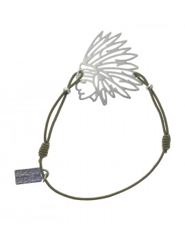 Bracelet - Tête d'indien.