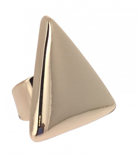 Ring - Metallic triangle.