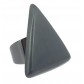 Ring - Metallic triangle.