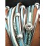 Bracelet aimant - Double tour multirangs perles boules/strass