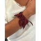 Bracelet - Multirangs cordons et feuilles