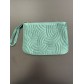 Clutch bag - Plain color velvet style.