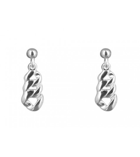 Silver earrings - Laéticia
