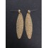 Boucles d'oreilles - Goutte toute paillettes.