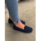 Mocassins style croute de cuir