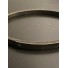 Bracelet Acier - Jonc métal vieilli avec plaque et vis