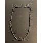 Collier Acier - Rondelles lisses billantes et mates