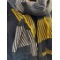 Echarpe tricot diagonal