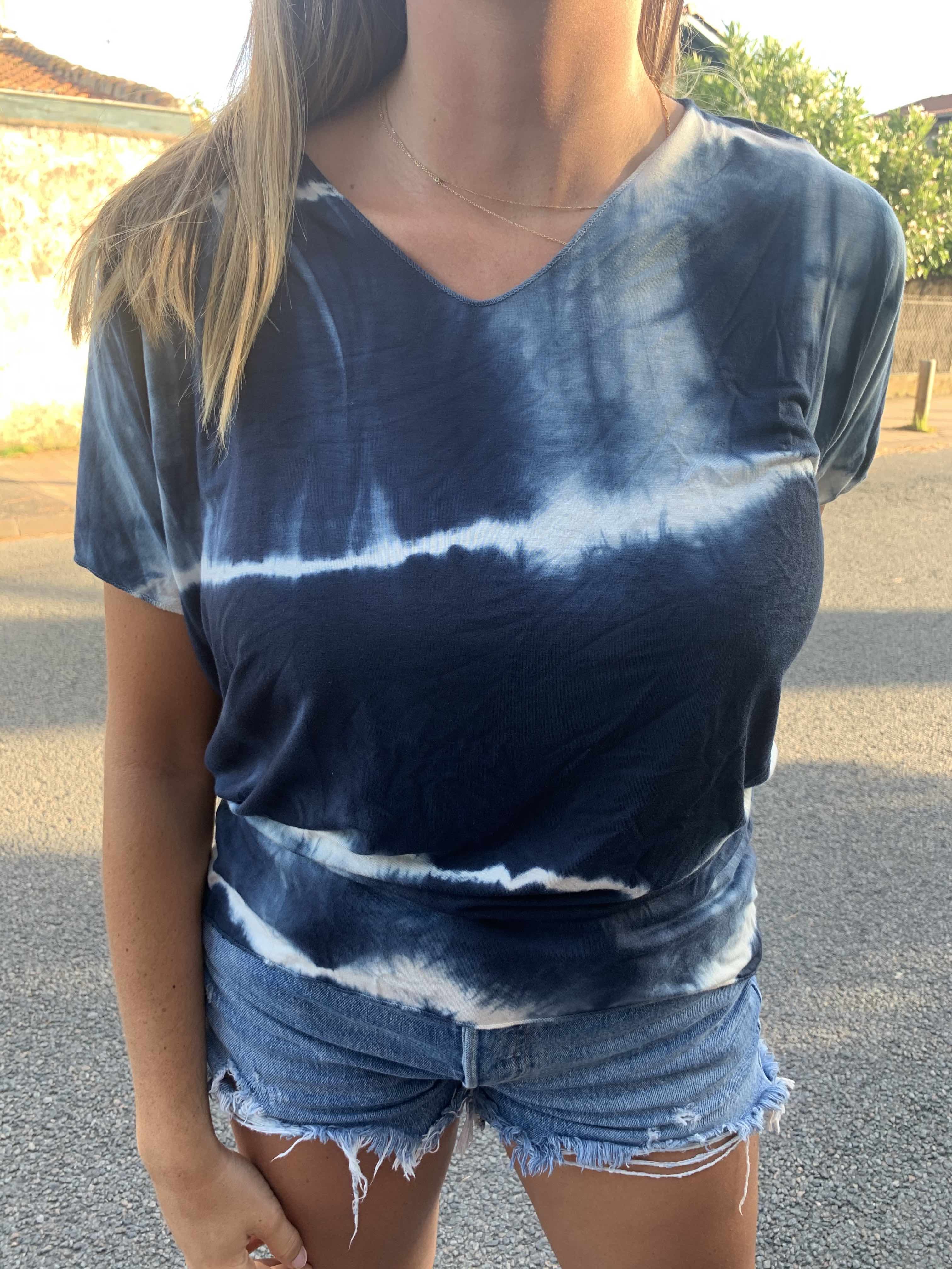 Tshirt manches courtes tie & dye