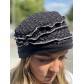 Toque tissu fantaisie interieur polaire 