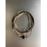 Bracelet - Multirangs Trèfle facettes  sur chaine et ruban