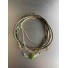 Bracelet - Multirangs Trèfle facettes  sur chaine et ruban