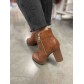 Bottines avec fermetture éclair sur le côté