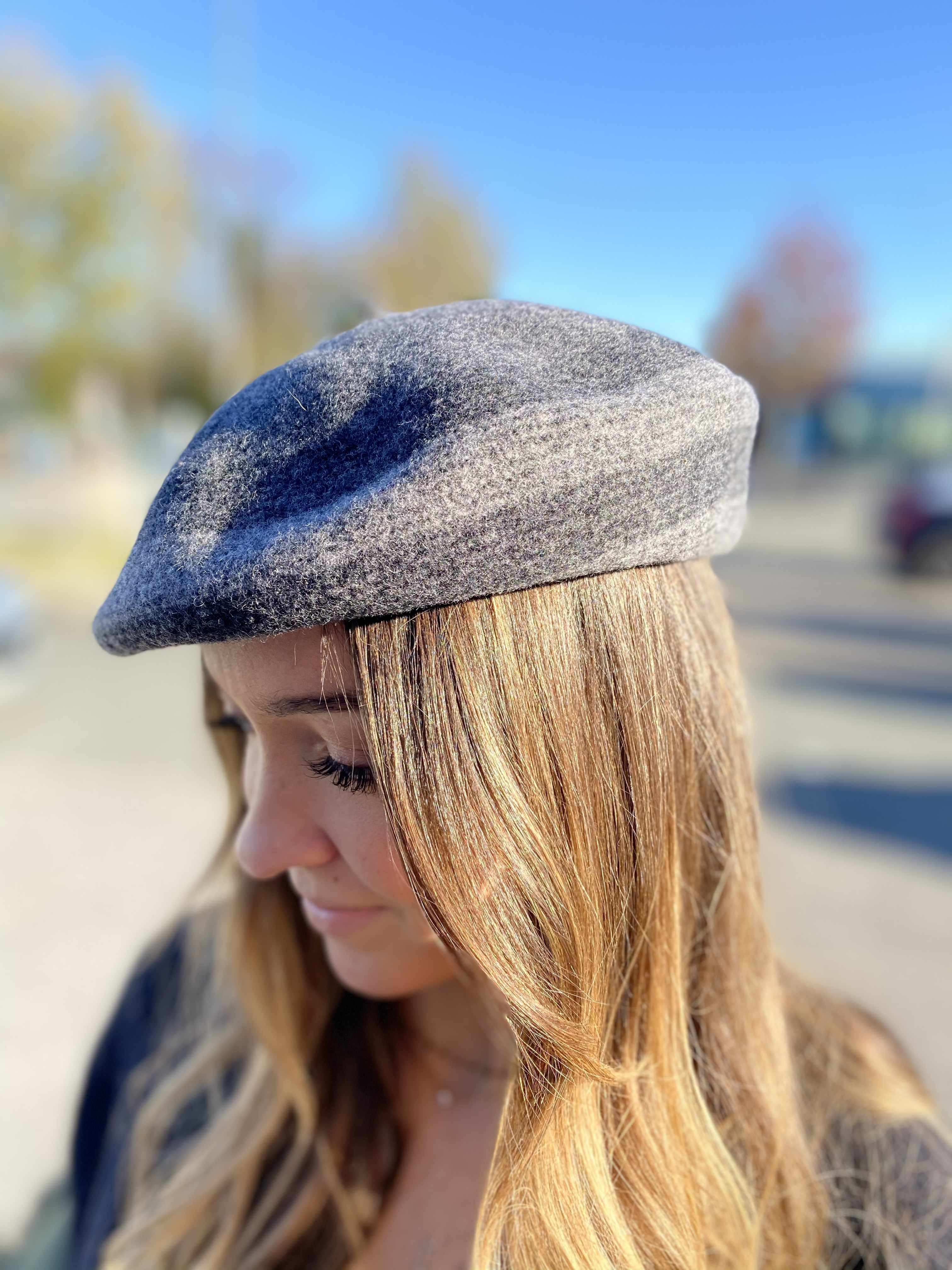 Beret laine uni