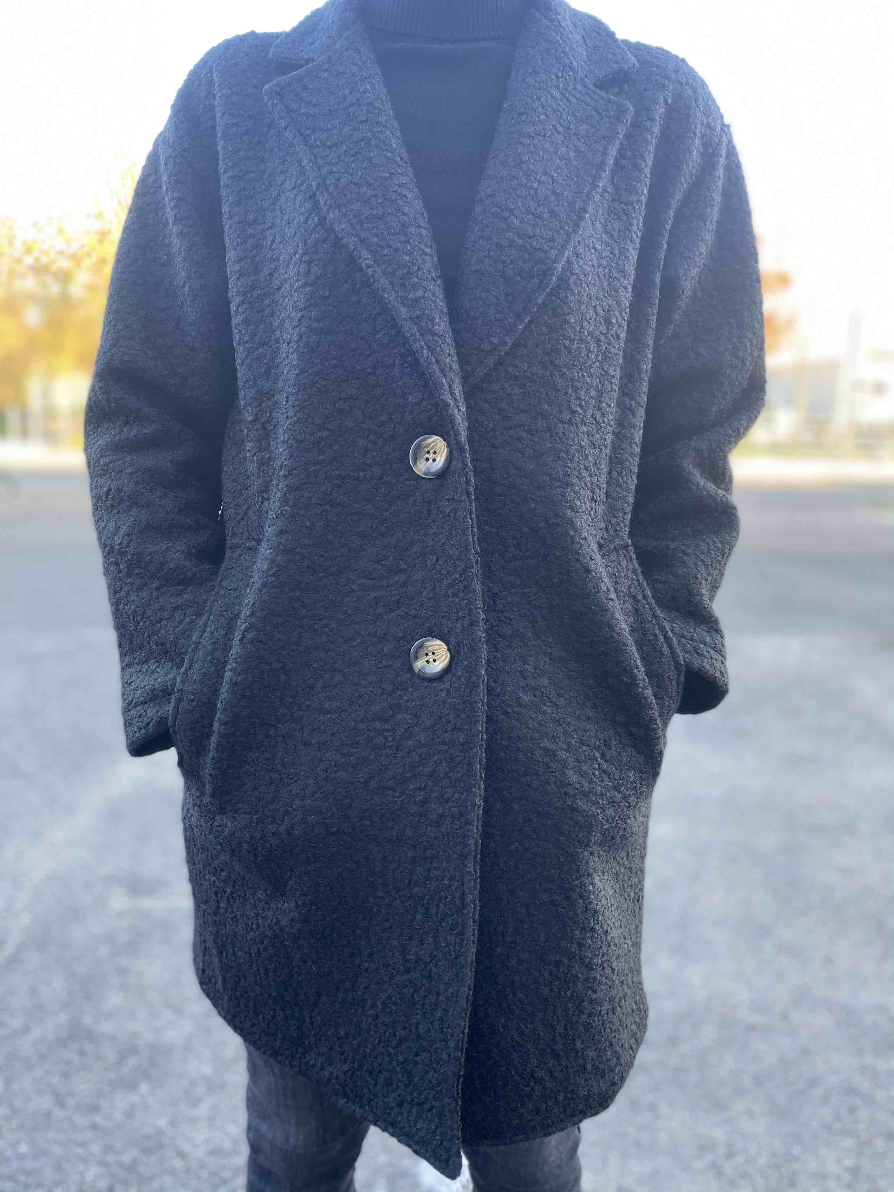 Manteau bouclette 