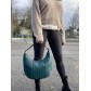 Sac cuir porté épaule forme demi lune