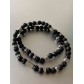 Bracelet Acier - Double tour perles épaisses et détails acier 