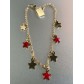 Bracelet Acier - Avec étoile en émail et métal