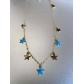 Collier Acier - Avec étoile en émail et métal