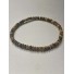 Bracelet Acier - Rang pierres ovales et pastilles acier 