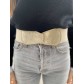 Ceinture élastique  avec boucle façon daim