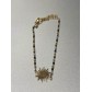 Bracelet Acier - Pendentif soleil sur chaine avec perles fines