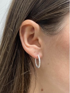 Nouveau 925 Silver Fashion Jewelry Romantique Coeur Femmes Dangle Boucles d'oreilles LEY022 