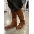 Bottes cavalière avec petite boucle sur le côté