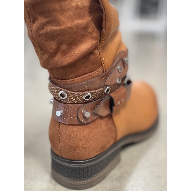 Bottines avec sales petit talon