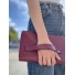 Maro/pochette en cuir