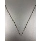 Collier Acier - Mini perles colorées sur chaines acier  