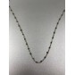 Collier Acier - Mini perles colorées sur chaines acier  