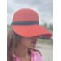 Casquette papier avec grande visière
