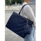 Sac porté épaule A4  matelassé avec porte monnaie