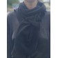 Echarpe effet polaire avec détail fleur 