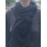Echarpe effet polaire avec détail fleur 