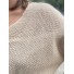 Top manches 3/4  tricot avec mohair et laine