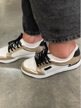 Baskets bicolore
