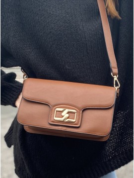 Sac porté travers porté épaule forme baguette