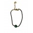 Bracelet Acier - Bracelet avec strass et pendentif pierre 
