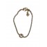 Bracelet Acier - Bracelet avec strass et pendentif pierre 