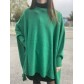 Poncho col rond avec manches tout strass en pointe avec pompons 