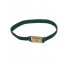 Bracelet Acier- monté sur élastique avec rectangle "lucky"