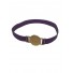Bracelet Acier- monté sur elastique avec rond \"love\"