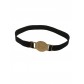 Bracelet Acier- monté sur elastique avec rond \"love\"