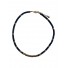 Collier Acier - Court avec perles plates