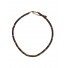 Collier Acier - Court avec perles plates