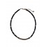 Collier Acier - Court avec perles plates