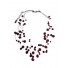 Collier Fantaisie - Multirangs avec boules sur fil transparent 